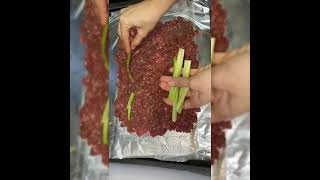 Enrollado de carne molida con vegetales [upl. by Esten]