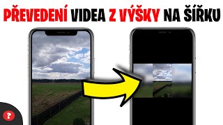 Jak otočit video z výšky na šířku  CapCut  Návod [upl. by Virgy]