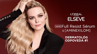 Sérum proti vypadávaniu vlasov Elseve Full Resist dermatológ odpovedá 1  LOréal Paris [upl. by Adias882]