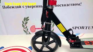 Обзор самоката Tech Team 230 Sport  Review scooter Tech Team 230 Sport [upl. by Askwith797]