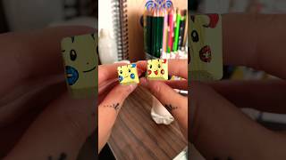 Plusle amp Minun 💙❤️ drawingtutorial keyboard keycaps edding art pokemon pokémon pokemongo [upl. by Tirza520]