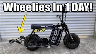 I Learned Wheelies in 10 minutes  EBOX Dragster [upl. by Weigle]