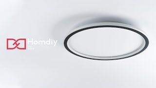 Modern EnergyEfficient Round LED Ceiling Lights [upl. by Drice886]