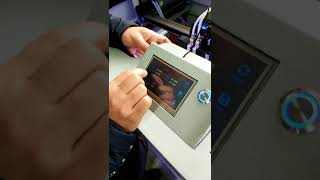 Calibrating screen CreatBot D600 printer [upl. by Eicyal]