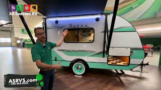 Introducing the Riverside Retro 135 Elite Camper Your Cozy Getaway on Wheels [upl. by Balbinder]