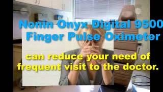 Nonin Onyx Digital 9500 Finger Pulse Oximeteravi [upl. by Libys]