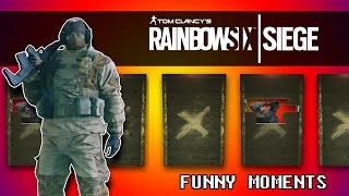 Rainbow Six Siege  GLAZ ROULETTE Funny Moments [upl. by Aidaas820]