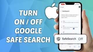 How to Turn OnOff Google Safe Search on iPhone [upl. by Derman]