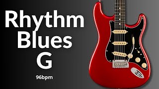 Rhythm Blues Guitar Backing Track in G Major l Ultimate Groove Session [upl. by Ailekat]