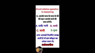 Blood relation question part 1 [upl. by Ruenhcs]