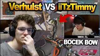 iiTzTimmy wiped out TSM Verhulst with BOCEK BOW in algs scrims HAL is impressed by dezignful [upl. by Noruq]