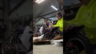 The moment has arrived Unboxing the FRP OGEMAW 40 kids dirt bike FRP kidsdirtbike 40ccdirtbike [upl. by Clovis]