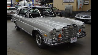 1971 Mercedes Benz 280 SE 35 Coupe Walkaround and Startup Video  Autosport Designs [upl. by Noeht566]