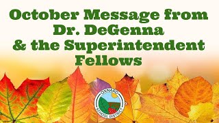 October Message from Dr DeGenna amp Fellows [upl. by Kristyn]