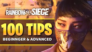 100 Tips to Get BETTER at Rainbow Six Siege [upl. by Arimlede]