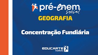 GEOGRAFIA Concentração Fundiária [upl. by Natrav]