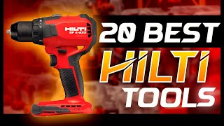 Top 20 Brilliant HILTI Tools To Uplevel Your Construction Site  TTC2 [upl. by Anihpesoj]