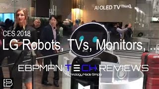 Everything LG had to show at the consumer electronic show  CES 2018 Day 3 [upl. by Schroder337]