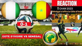 Côte dIvoire vs Senegal 01 Live CHAN 2023 African Football Match Highlights Ivory Coast en Direct [upl. by Sinnek]