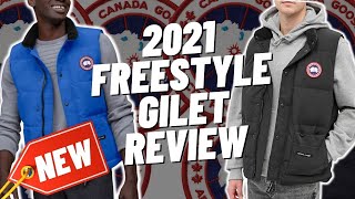 NEW 2021 CANADA GOOSE FREESTYLE WINTER GILET REVIEW [upl. by Perlis]