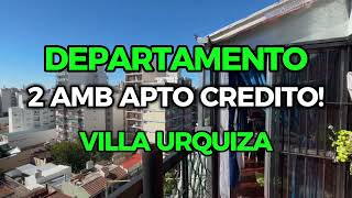 🏢 Departamento 2 Ambientes VISTA PANORAMICA 🤩💎 Apto credito bancario UVA 🍇  NEPOTE PROPIEDADES [upl. by Cynthea632]