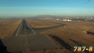 Pilotsview BOEING 787 into ADDIS ABABA [upl. by Mercer]