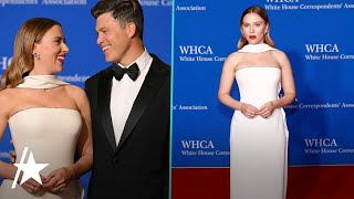 Scarlett Johansson amp Colin Jost Have Date Night At White House Correspondents’ Dinner [upl. by Brown]