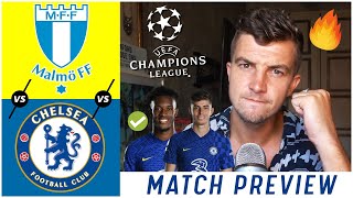 PULISIC Returns For CHELSEA FC  MALMÖ FF vs CHELSEA Champions League Match Preview [upl. by Meehan434]