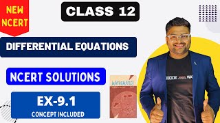 Chapter 9 Differential Equations  Exercise 91 I New NCERT solution Class 12 I Class 12 I A4S [upl. by Eima]