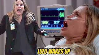 Lulu wakes up something terrible will happen General Hospital Spoilers [upl. by Sarazen]