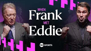 When Frank Met Eddie 🔥 Frank Warren and Eddie Hearn FaceOff For Exclusive Sit Down 😮‍💨 [upl. by Dyer]