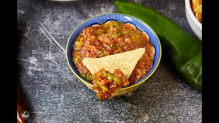 The Best Smoked Hatch Chile Salsa [upl. by Anegroeg]