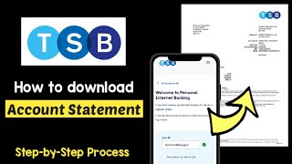 Download CSV Statement TSB Bank Account  TSB Account Transaction History UK Account Summary TSB UK [upl. by Hong]