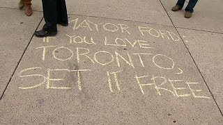 Todesdrohung im Vollrausch Neues Video des Bürgermeisters von Toronto aufgetaucht [upl. by Rosemare256]