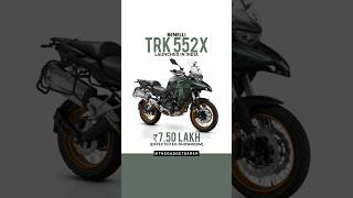 Benelli TRK 552X Launched in India benellitrk bestbikes [upl. by Ahsienad]