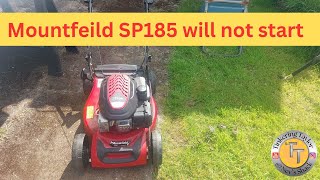 Mountfield SP185 wont start 1 [upl. by Lotte]