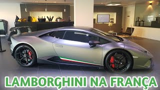 CONHECI A PERFORMANTE NA LOJA DA LAMBORGHINI NA FRANÃ‡A  CVBR 296 [upl. by Sylvanus]