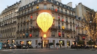 Christmas decorations Paris [upl. by Ahsratan56]