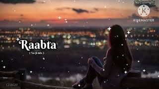 Raabta new song Arjit Singh SlowedReverb Lofi Romantic 🥰 Love Song bass boosted [upl. by Elleret]