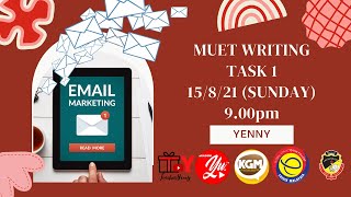 MUET WRITING TASK 1 [upl. by Yddor]