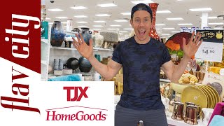 DEEP Discount Grocery Shopping At TJ Maxx HomeGoods amp Ross [upl. by Anawed813]