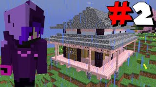 I made a JAPANESE HOUSE 2 Minecraft Survival [upl. by Jermain282]