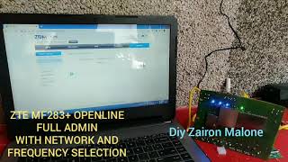 ZTE MF283 FULL ADMIN PREVIEW [upl. by Anilram]