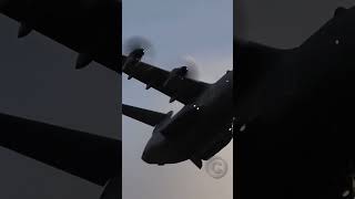 RAF A400M Grizzly Low level Mach Loop [upl. by Elberfeld211]