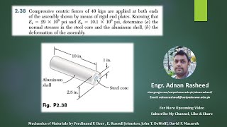 238 Stress and Strain Chapter 2 Mechanics of materials [upl. by Lleze828]