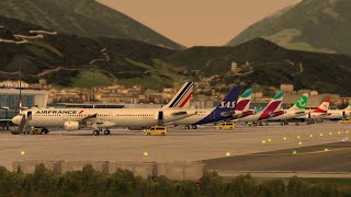 INNSBRUCK Airport Plane Spotting 13  World of Airports [upl. by Jeraldine]