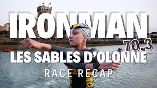 IRONMAN 703 Les Sables dOlonne  Race Recap  Julie IEMMOLO  Triathlète Professionnelle [upl. by Cello]