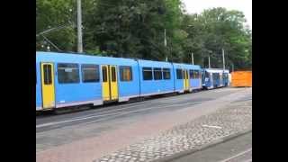 StadtbahnwagenN8C mit NiederflurBeiwagen [upl. by Eirallih]