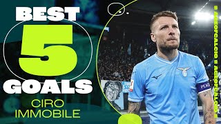 From Lazio to Beşiktaş Ciro Immobiles Top 5 Unforgettable Goals 🦅  Age of Calcio [upl. by Rocco]