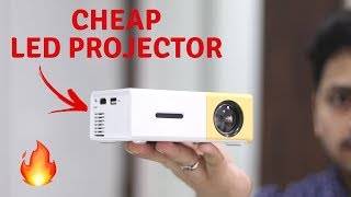 Budget LED Projector  YG300 LCD LED Projector Unboxing amp Review  Tech Unboxing 🔥 [upl. by Nidnarb]